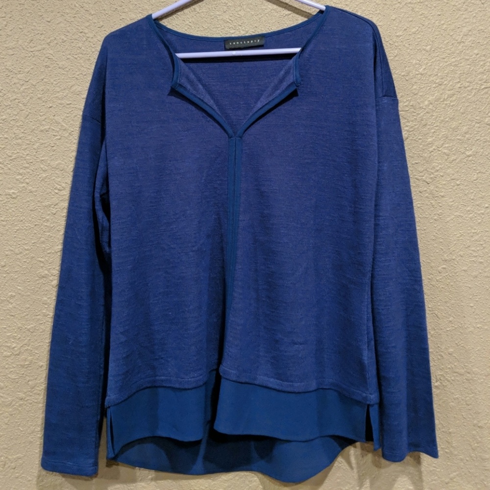 Sanctuary Cobalt Blue Sweater